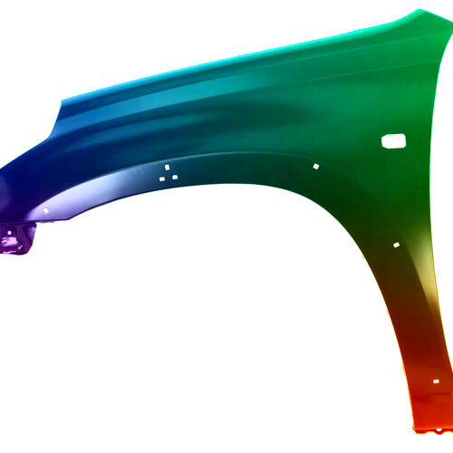 Spatbord links Toyota Rav4 (XA20) 2000-2003 Gespoten in gewenste kleur