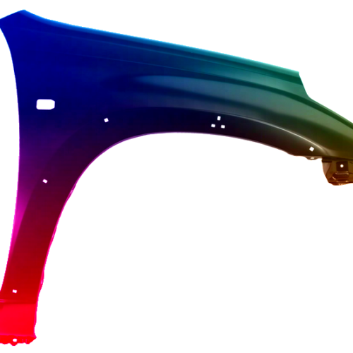 Spatbord rechts Toyota Rav4 (XA20) 2000-2003 Gespoten in de gewenste kleur