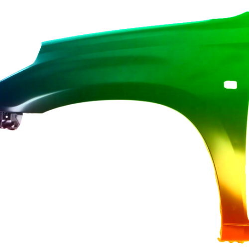 Spatbord links Toyota Rav4 (XA20) 2000-2003 Gespoten in gewenste kleur