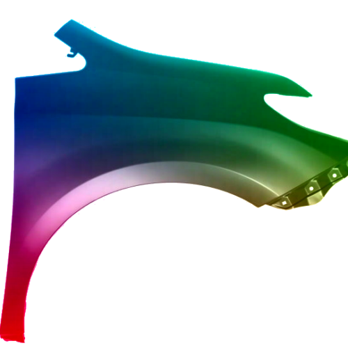 Spatbord rechts Toyota Sienna 2010-2017 Gespoten in de gewenste kleur