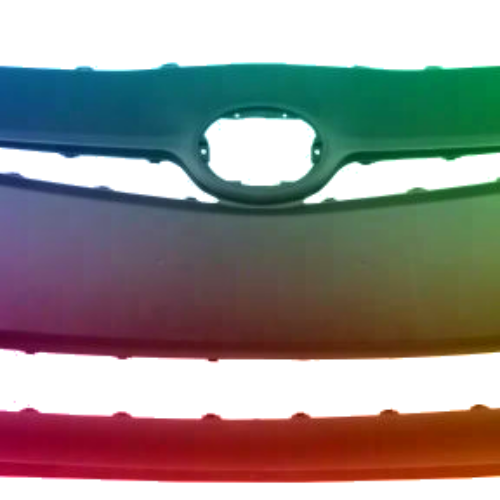 Voor Toyota Prius (XW30) 2009-2016 PDC voorbumper gespoten in gewenste kleur