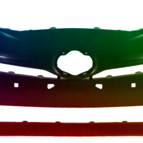 Voor Toyota Prius (XW50) 2016-2019 PDC voorbumper gespoten in de gewenste kleur