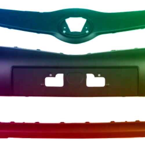 Voor Toyota Verso (R20) 2009-2013 SR Voorbumper gespoten in de gewenste kleur