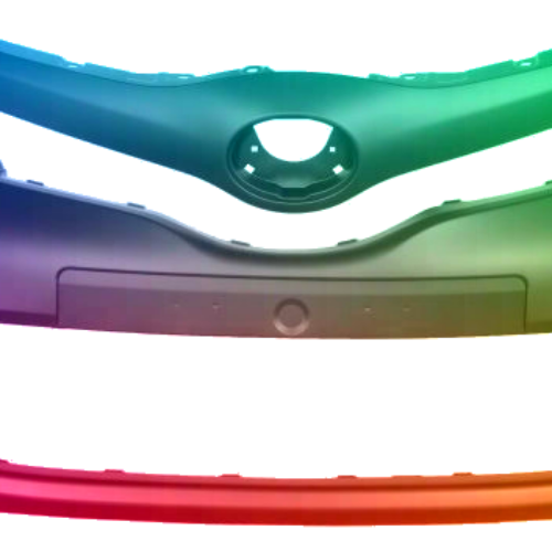 Voor Toyota Yaris (XP130) 2011-2014 Voorbumper gespoten in de gewenste kleur