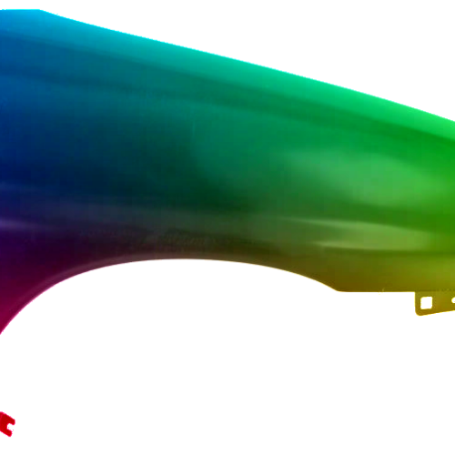 Spatbord rechts Citroen Berlingo (MF) 1986-1996 Gespoten in de gewenste kleur