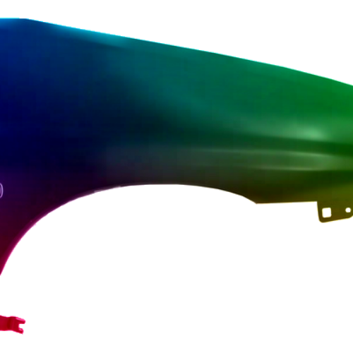 Spatbord rechts Citroen Berlingo (MF) 1986-1996 Gespoten in de gewenste kleur