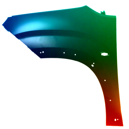 Spatbord links Citroen Berlingo vanaf 2018 Gespoten in de gewenste kleur