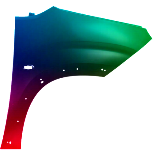 Spatbord rechts Citroen Berlingo vanaf 2018 Gespoten in de gewenste kleur