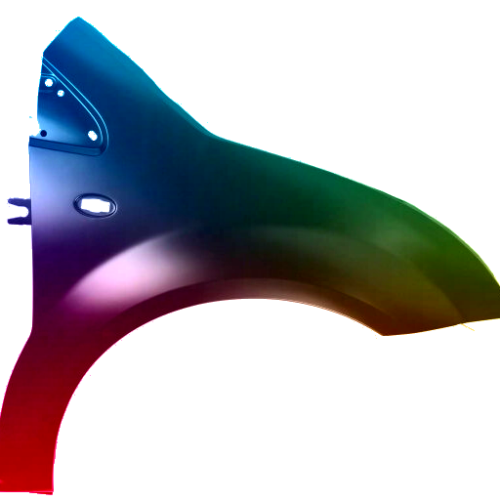 Spatbord rechts Citroen C2 (JM) 2003-2008 Gespoten in de gewenste kleur