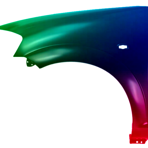 Spatbord links Citroen C3 (FC) 2002-2005 Gespoten in gewenste kleur