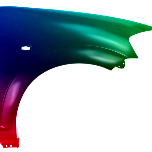 Spatbord rechts Citroen C3 (FC) 2002-2005 Gespoten in de gewenste kleur