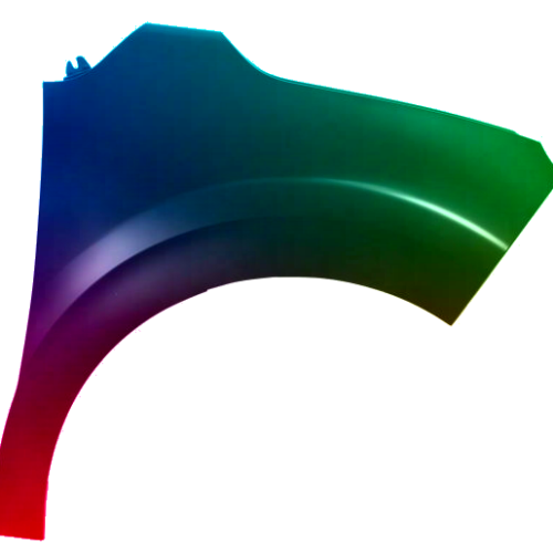 Spatbord rechts Citroen C3 2016-2020 Gespoten in de gewenste kleur