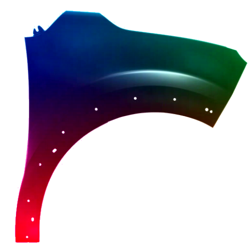 Spatbord rechts Citroen C3 2016-2020 Gespoten in de gewenste kleur