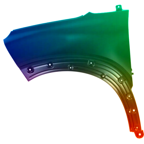 Spatbord links Citroen C3 Aircross vanaf 2017 Gespoten in de gewenste kleur