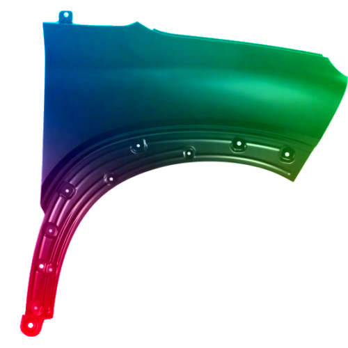 Spatbord rechts Citroen C3 Aircross vanaf 2017 Gespoten in de gewenste kleur