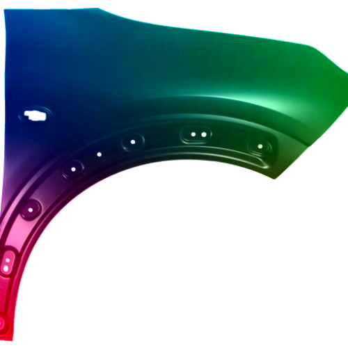 Spatbord rechts Citroen C4 Cactus 2014-2018 Gespoten in gewenste kleur