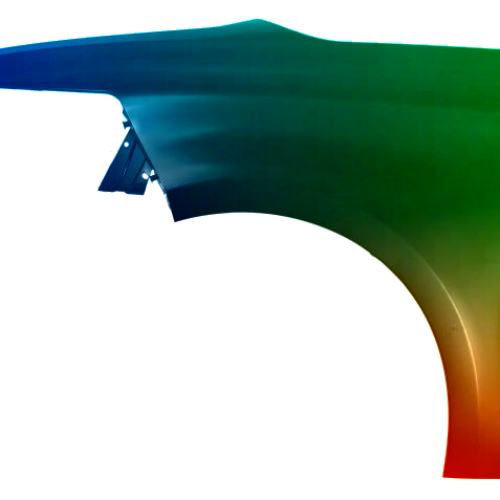 Spatbord links Citroen C4 Picasso/Spacetouber vanaf 2013 Gespoten in gewenste kleur