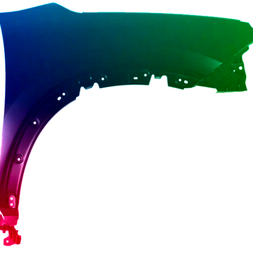 Spatbord rechts Citroen C5 Aircross vanaf 2018 Gespoten in de gewenste kleur