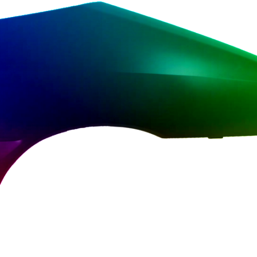 Spatbord rechts Citroen Evasion (22/U6) 1994-2002 Gespoten in de gewenste kleur