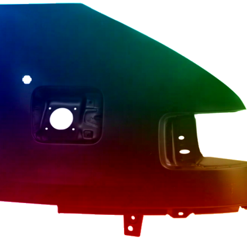 Spatbord rechts Citroen Jumper (230) 1994-2001 Gespoten in de gewenste kleur