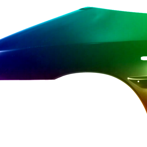 Spatbord links Citroen Jumpy (U6U) 2004-2007 Gespoten in gewenste kleur