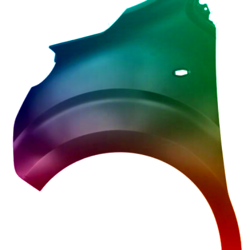 Spatbord links Citroen Jumpy/Spacetouber vanaf 2016 Gespoten in de gewenste kleur