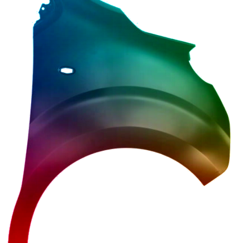 Spatbord rechts Citroen Jumpy/Spacetouber vanaf 2016 Gespoten in de gewenste kleur