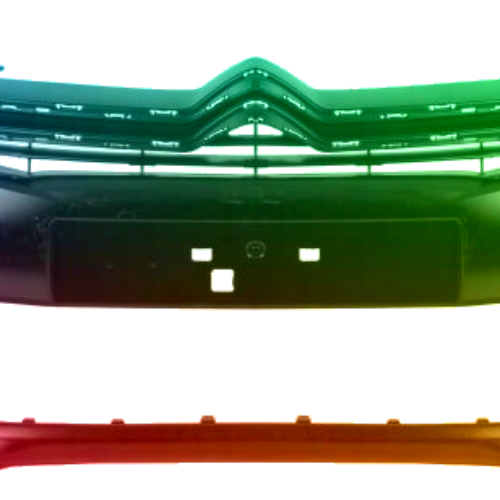 Voor Citroen C4 (B7) vanaf 2010 Voorbumper gespoten in kleur naar keuze