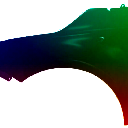 Spatbord links Fiat 500 (312) 2007-2015 Gespoten in gewenste kleur