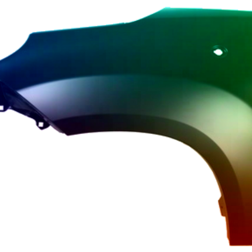 Spatbord links Fiat 500L (330) vanaf 2013 gespoten in de gewenste kleur