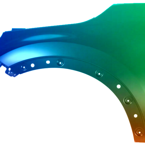Linkerspatbord Fiat 500X vanaf 2015 Gespoten in de gewenste kleur