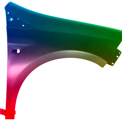 Spatbord rechts Fiat Bravo/Brava (198) 2007-2014 Gespoten in gewenste kleur
