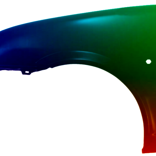 Spatbord links Fiat Cinquecento (170) 1991-1998 Gespoten in de gewenste kleur