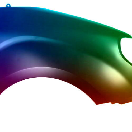 Spatbord rechts Fiat Doblo (263) vanaf 2015 Gespoten in de gewenste kleur