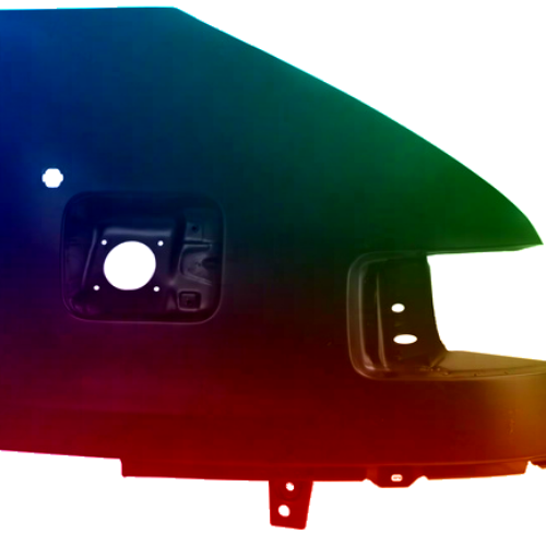 Spatbord rechts Fiat Ducato (230) 1994-2002 Gespoten in de gewenste kleur