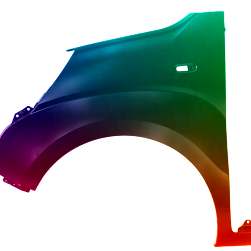 Spatbord links Fiat Fiorino/Qubo vanaf 2007Gespoten in de gewenste kleur