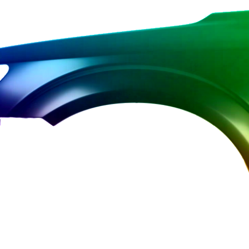 Spatbord links Fiat Freemont (JC) vanaf 2011 Gespoten in de gewenste kleur