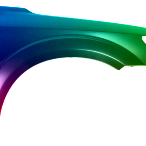 Spatbord rechts Fiat Freemont (JC) vanaf 2011 Gespoten in de gewenste kleur