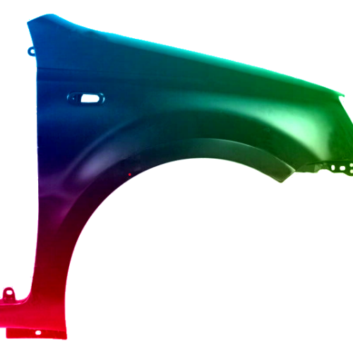 Spatbord rechts Fiat Panda (169) 2003-2012 Gespoten in de gewenste kleur