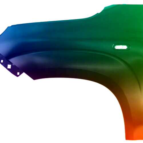 Spatbord links Fiat Panda (319) vanaf 2012 Gespoten in de gewenste kleur