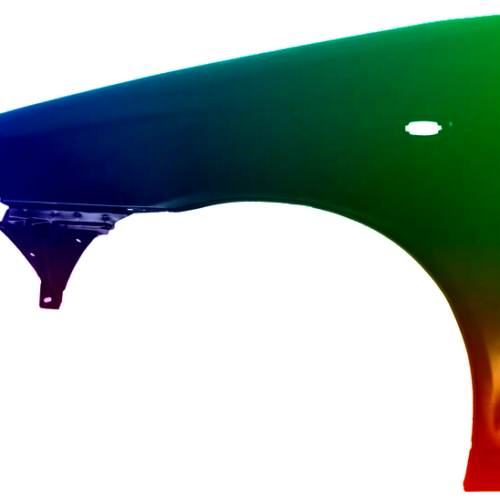Spatbord links Fiat Punto I (176) 1993-1999 Gespoten in de gewenste kleur