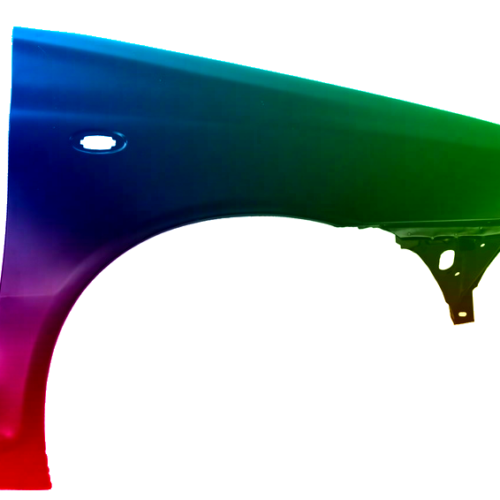 Spatbord rechts Fiat Punto I (176) 1993-1999 Gespoten in de gewenste kleur