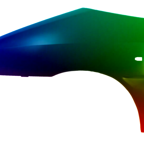 Spatbord links Fiat Scudo (220) 1995-2003 Gespoten in de gewenste kleur