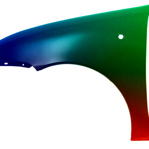 Spatbord links Fiat Seicento (187) 1998-2010 Gespoten in gewenste kleur
