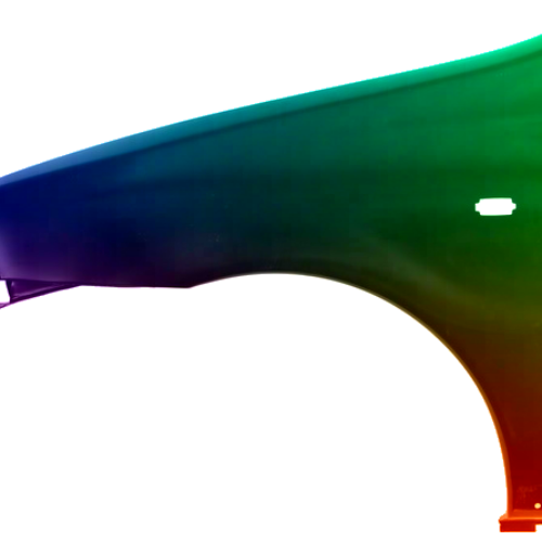 Spatbord links Fiat Siena/Palio estate (178) 1997-2001 Gespoten in de gewenste kleur
