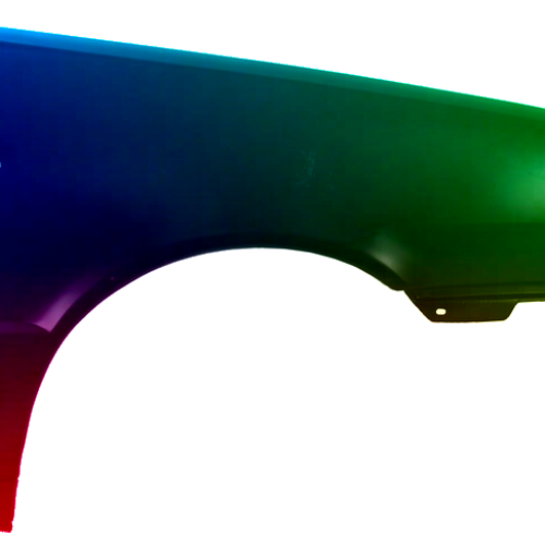 Spatbord rechts Fiat Uno (146 A/E) 1983-2002 Gespoten in de gewenste kleur