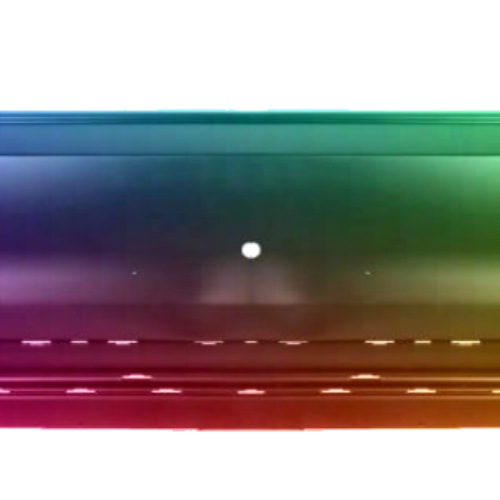 Voor Fiat 500 vanaf 2015 PDC achterbumper gespoten in de gewenste kleur