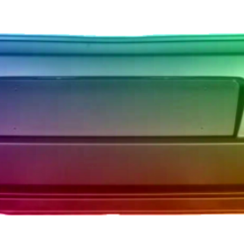 Voor Fiat Punto Grande (199) 2005-2012 PDC achterbumper gespoten in gewenste kleur