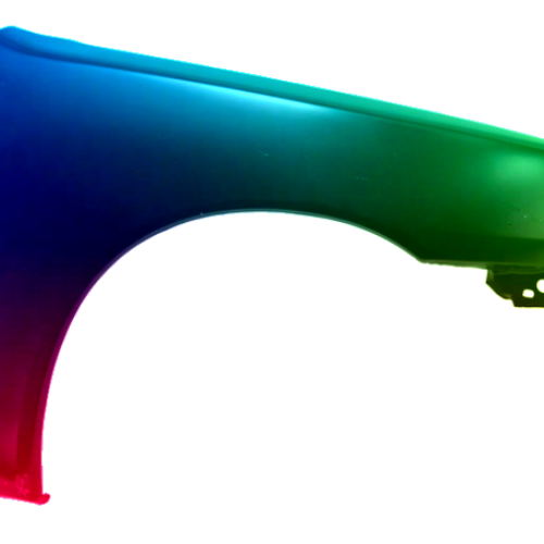 Spatbord rechts Peugeot 106 (1_) 1991-2003 Gespoten in de gewenste kleur