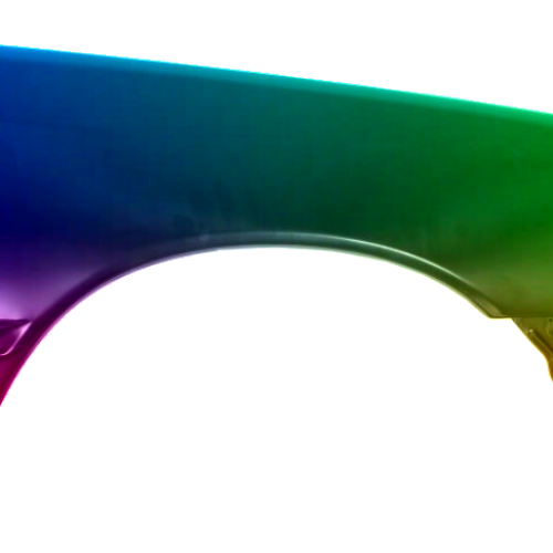 Spatbord rechts Peugeot 108 vanaf 2014 Gespoten in de gewenste kleur